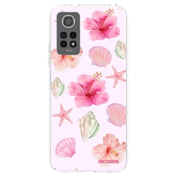 Picasee átlátszó szilikon tok az alábbi mobiltelefonokra Xiaomi Redmi Note 12 Pro 4G - Blush Lagoon
