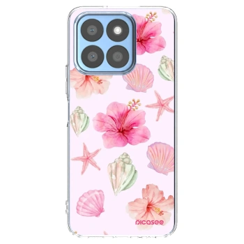 Picasee átlátszó szilikon tok az alábbi mobiltelefonokra Honor X8b - Blush Lagoon