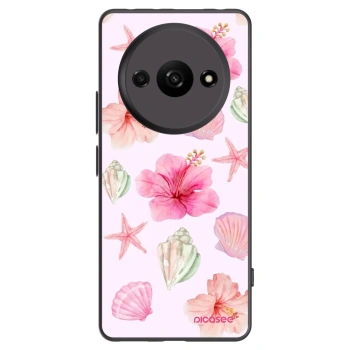 Picasee fekete szilikon tok az alábbi mobiltelefonokra Xiaomi Redmi A3 - Blush Lagoon