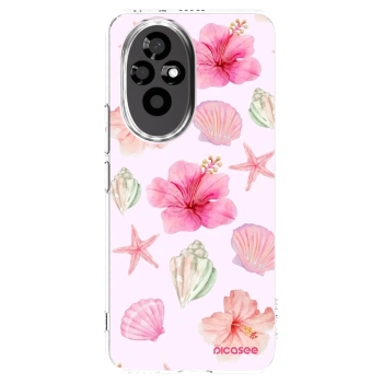 Picasee átlátszó szilikon tok az alábbi mobiltelefonokra Honor 200 Pro 5G - Blush Lagoon