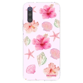 Picasee átlátszó szilikon tok az alábbi mobiltelefonokra Xiaomi Mi 9 - Blush Lagoon
