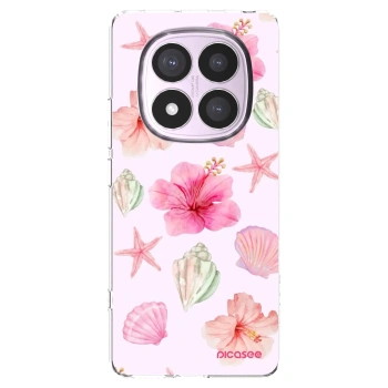 Picasee átlátszó szilikon tok az alábbi mobiltelefonokra Xiaomi Redmi Note 14 Pro 5G - Blush Lagoon