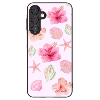 Picasee fekete szilikon tok az alábbi mobiltelefonokra Samsung Galaxy A16 5G - Blush Lagoon