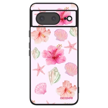 Szilikon tok erre a típusra Google Pixel 8a - Blush Lagoon