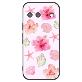 Picasee fekete szilikon tok az alábbi mobiltelefonokra Google Pixel 9 - Blush Lagoon