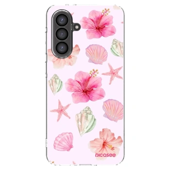 Picasee átlátszó szilikon tok az alábbi mobiltelefonokra Samsung Galaxy A56 5G A566B - Blush Lagoon