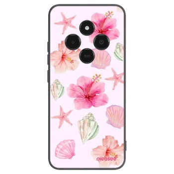 Picasee fekete szilikon tok az alábbi mobiltelefonokra Xiaomi Poco C75 - Blush Lagoon