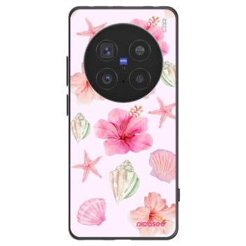 Picasee fekete szilikon tok az alábbi mobiltelefonokra Vivo X200 Pro - Blush Lagoon