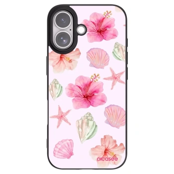 Picasee fekete szilikon tok az alábbi mobiltelefonokra Apple iPhone 17 - Blush Lagoon