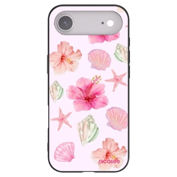 Picasee fekete szilikon tok az alábbi mobiltelefonokra Apple iPhone Air - Blush Lagoon
