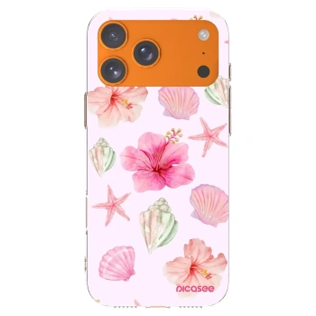 Picasee átlátszó szilikon tok az alábbi mobiltelefonokra Apple iPhone 17 Pro Max - Blush Lagoon