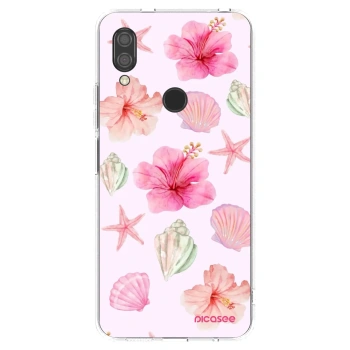 Picasee átlátszó szilikon tok az alábbi mobiltelefonokra Xiaomi Redmi 7 - Blush Lagoon