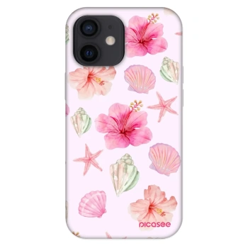 Szilikon tok erre a típusra Apple iPhone 12 mini - Blush Lagoon