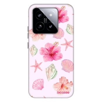 Szilikon tok erre a típusra Xiaomi 14 - Blush Lagoon