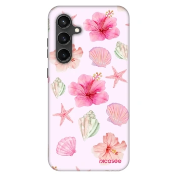 Szilikon tok erre a típusra Samsung Galaxy S24 FE S721B - Blush Lagoon