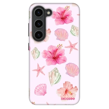 Szilikon tok erre a típusra Samsung Galaxy S23 5G - Blush Lagoon