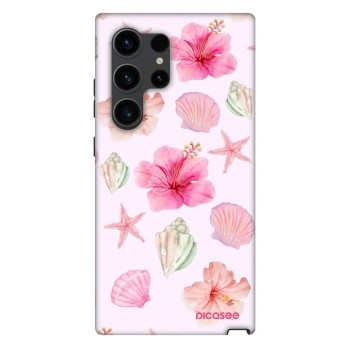 Szilikon tok erre a típusra Samsung Galaxy S24 Ultra S928B 5G - Blush Lagoon