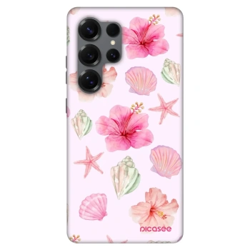Szilikon tok erre a típusra Samsung Galaxy S25 Ultra 5G - Blush Lagoon