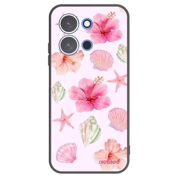 Picasee fekete szilikon tok az alábbi mobiltelefonokra Xiaomi Redmi 15C 4G - Blush Lagoon