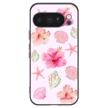 Picasee fekete szilikon tok az alábbi mobiltelefonokra Google Pixel 10 Pro - Blush Lagoon