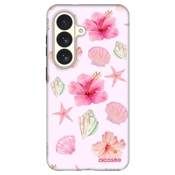Szilikon tok erre a típusra Samsung Galaxy S26 - Blush Lagoon