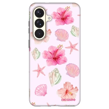 Szilikon tok erre a típusra Samsung Galaxy S26+ - Blush Lagoon