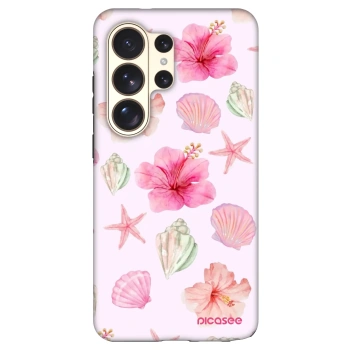 Szilikon tok erre a típusra Samsung Galaxy S26 Ultra - Blush Lagoon