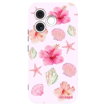 Picasee fekete szilikon tok az alábbi mobiltelefonokra Honor 600 Lite - Blush Lagoon