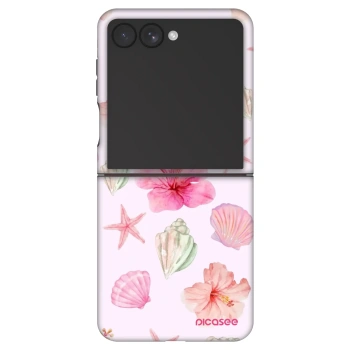 Szilikon tok erre a típusra Samsung Galaxy Z Flip7 5G - Blush Lagoon