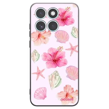 Picasee fekete szilikon tok az alábbi mobiltelefonokra Motorola Edge 70 Fusion - Blush Lagoon