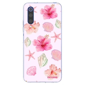 Picasee átlátszó szilikon tok az alábbi mobiltelefonokra Xiaomi Mi 9 SE - Blush Lagoon