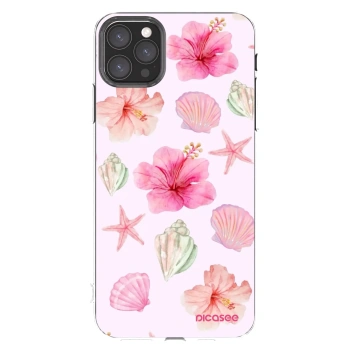 Picasee átlátszó szilikon tok az alábbi mobiltelefonokra Apple iPhone 11 Pro Max - Blush Lagoon