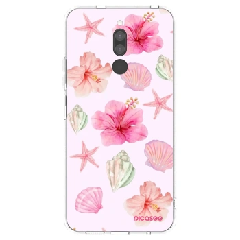 Picasee átlátszó szilikon tok az alábbi mobiltelefonokra Xiaomi Redmi 8 - Blush Lagoon