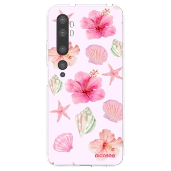 Picasee átlátszó szilikon tok az alábbi mobiltelefonokra Xiaomi Mi Note 10 (Pro) - Blush Lagoon