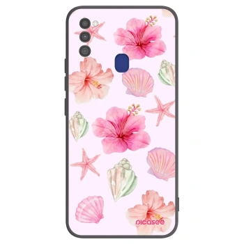 Tok az alábbi mobiltelefonokra Samsung Galaxy M21 M215F - Blush Lagoon