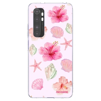Picasee átlátszó szilikon tok az alábbi mobiltelefonokra Xiaomi Mi Note 10 Lite - Blush Lagoon