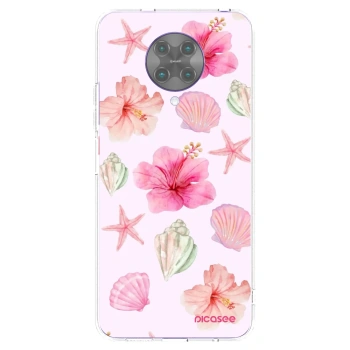 Picasee átlátszó szilikon tok az alábbi mobiltelefonokra Xiaomi Poco F2 Pro - Blush Lagoon