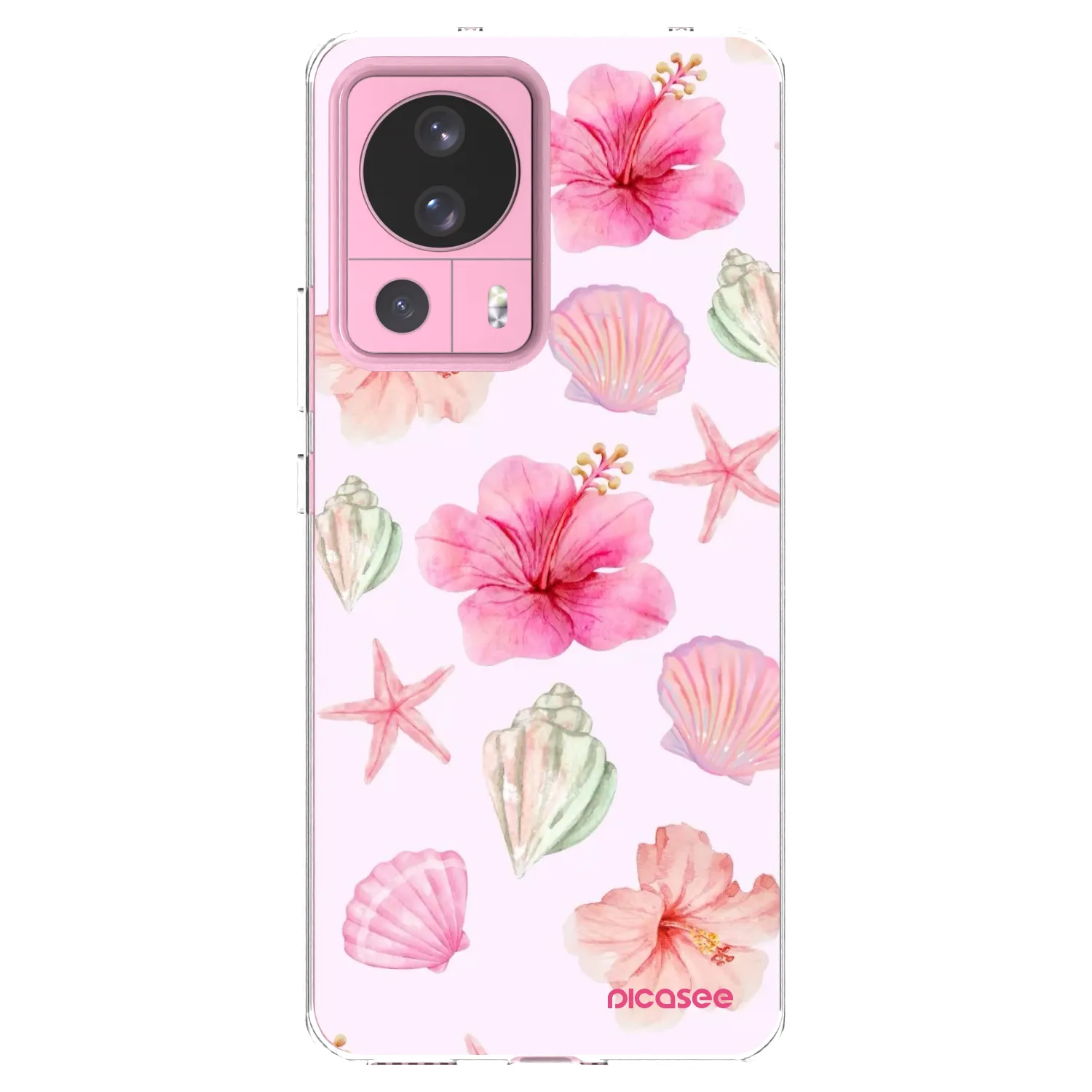 Picasee átlátszó szilikon tok az alábbi mobiltelefonokra Xiaomi 13 Lite - Blush Lagoon