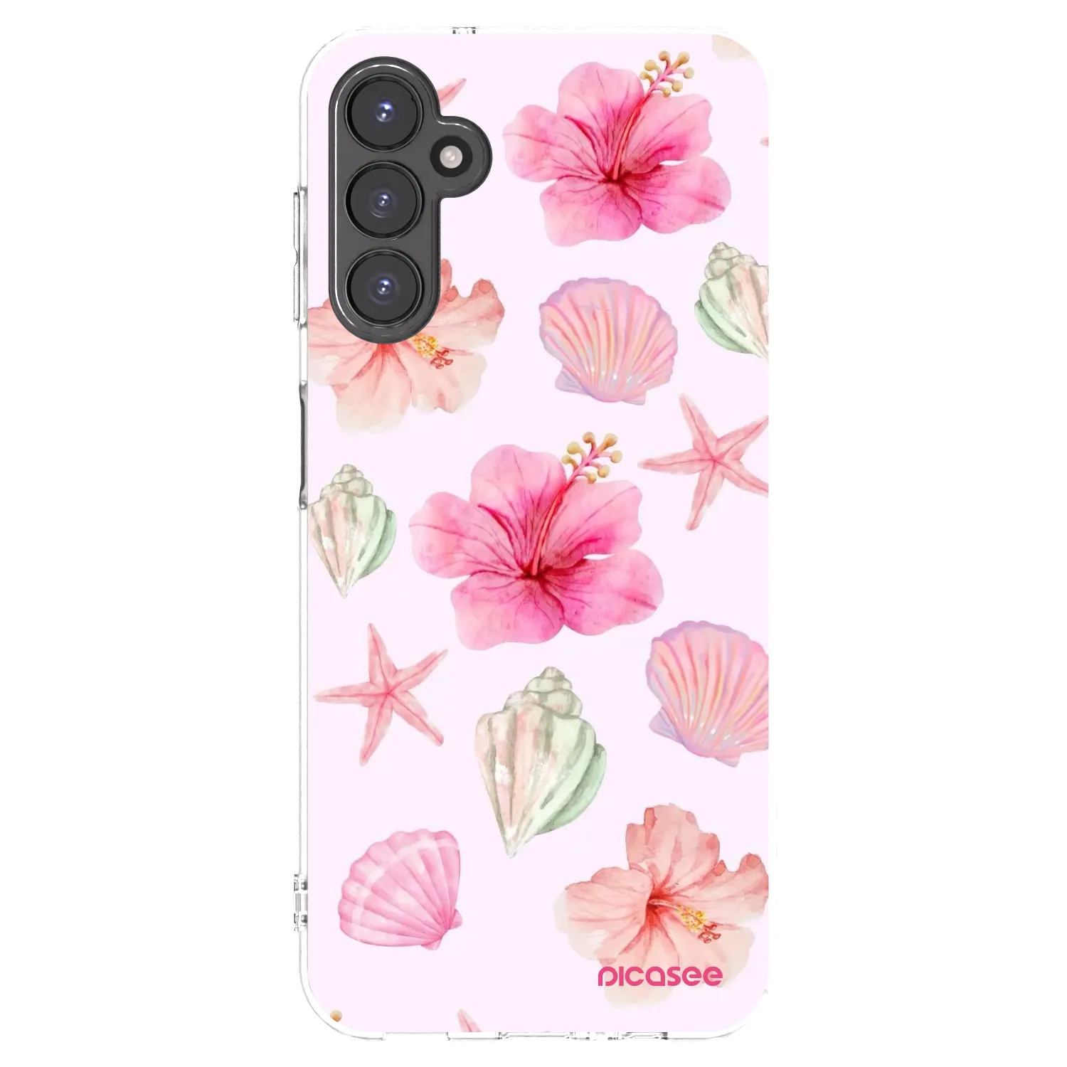 Picasee átlátszó szilikon tok az alábbi mobiltelefonokra Samsung Galaxy A14 4G A145R - Blush Lagoon