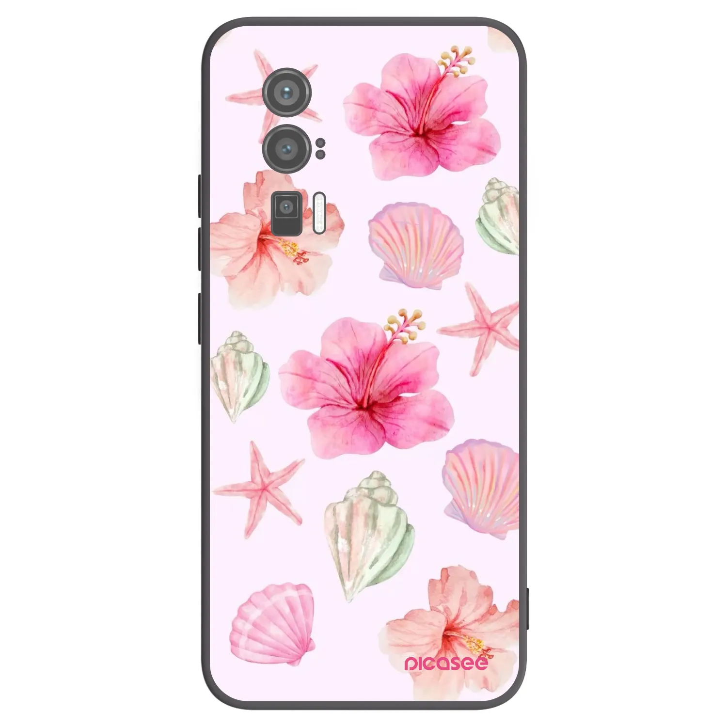 Picasee fekete szilikon tok az alábbi mobiltelefonokra Xiaomi Poco F5 Pro 5G - Blush Lagoon