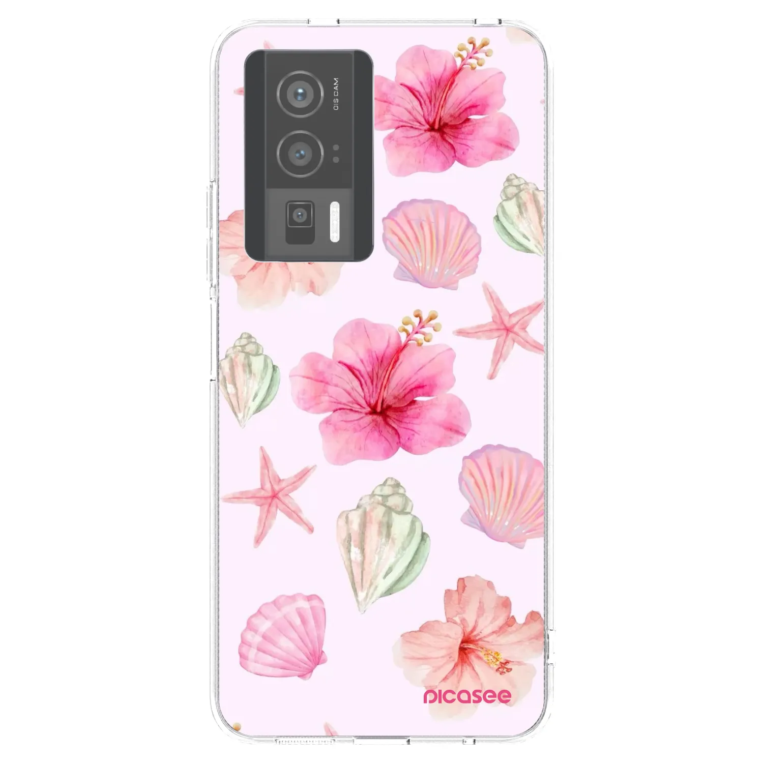 Picasee átlátszó szilikon tok az alábbi mobiltelefonokra Xiaomi Poco F5 Pro 5G - Blush Lagoon
