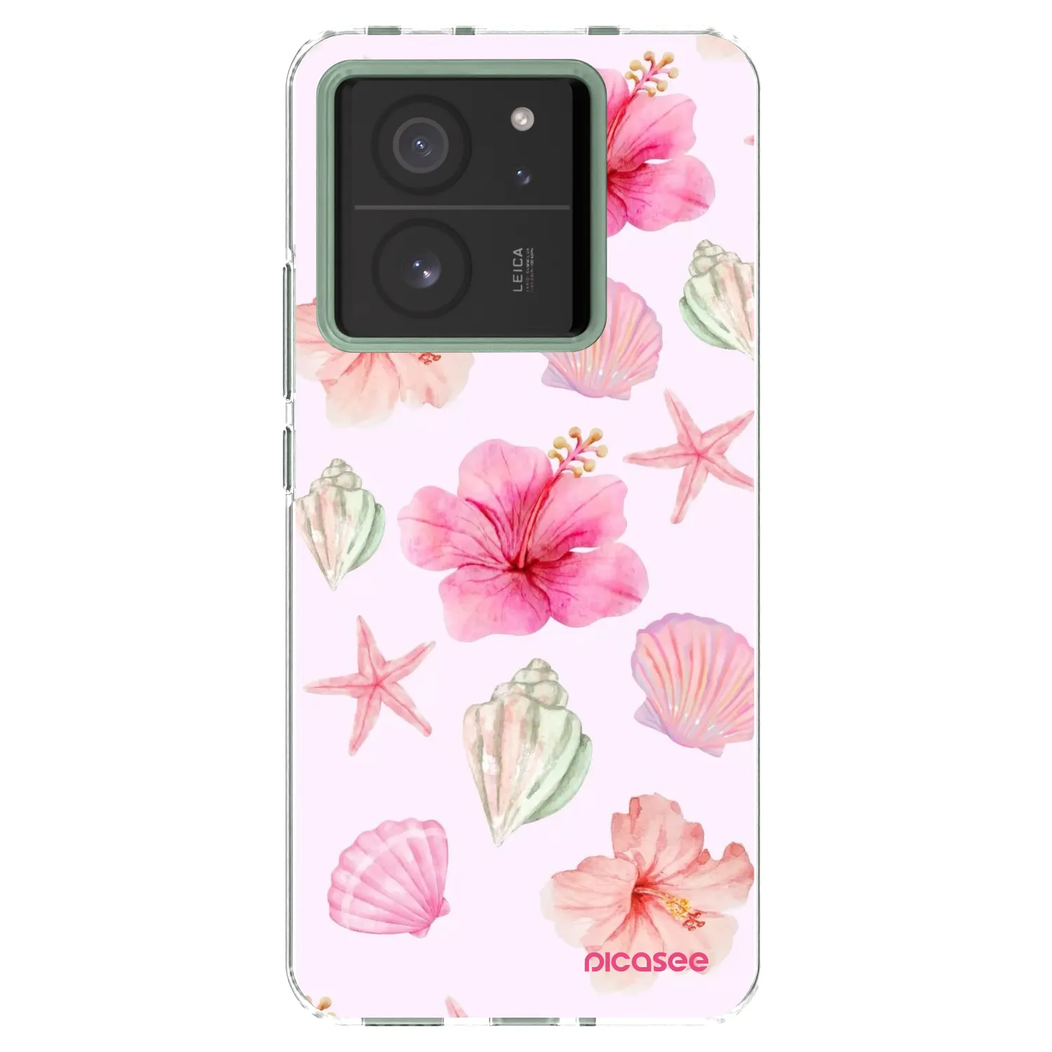 Picasee átlátszó szilikon tok az alábbi mobiltelefonokra Xiaomi 13T - Blush Lagoon