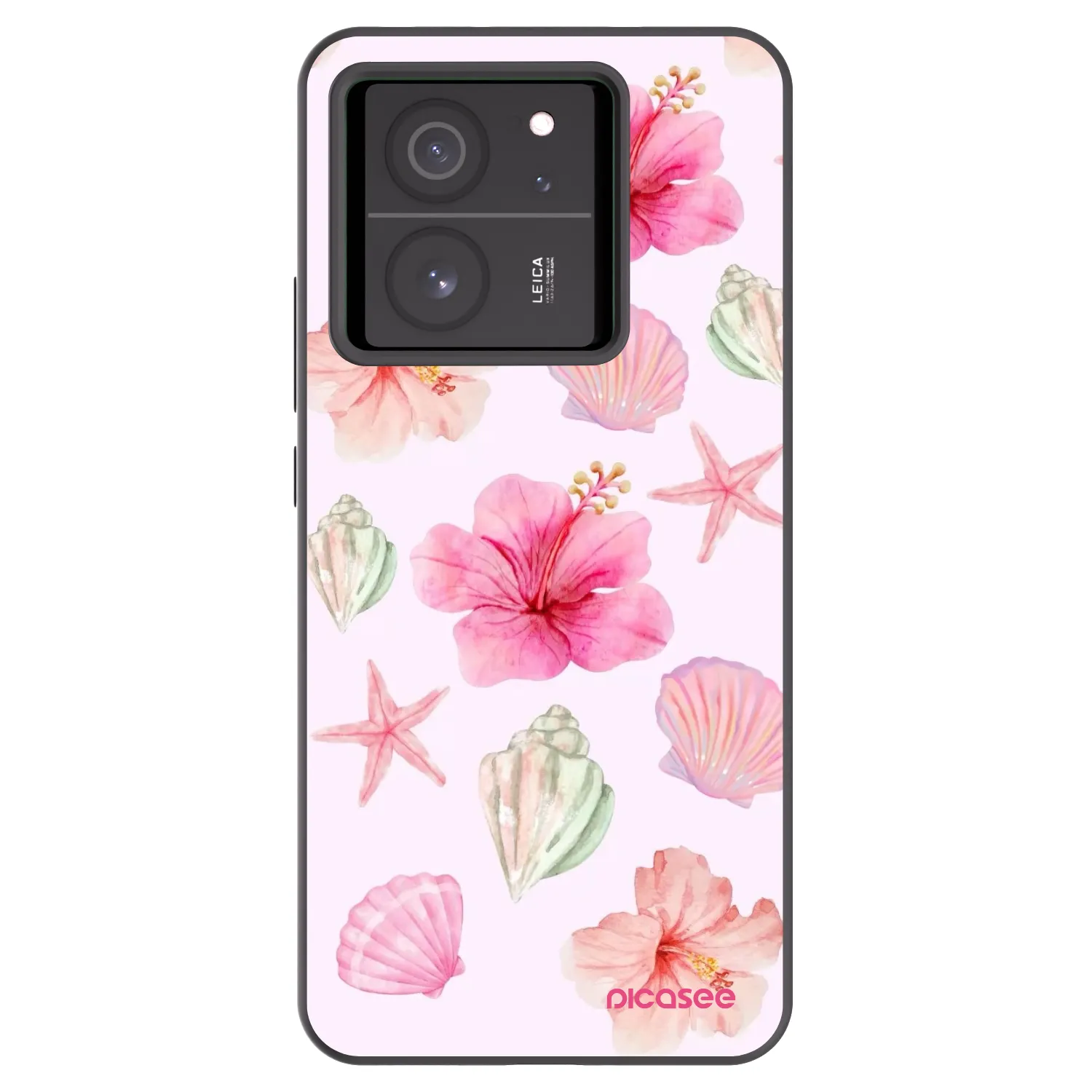 Picasee fekete szilikon tok az alábbi mobiltelefonokra Xiaomi 13T Pro - Blush Lagoon