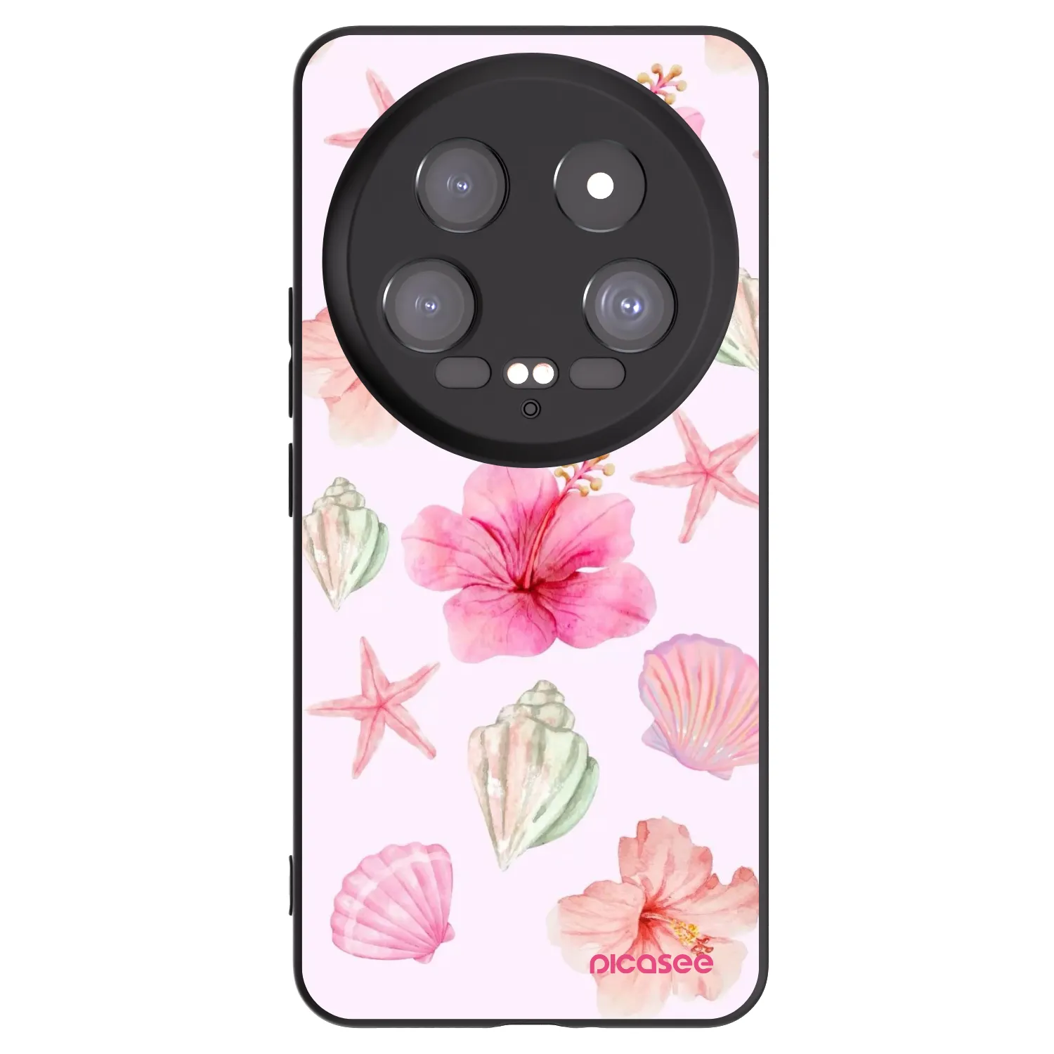 Picasee fekete szilikon tok az alábbi mobiltelefonokra Xiaomi 14 Ultra - Blush Lagoon