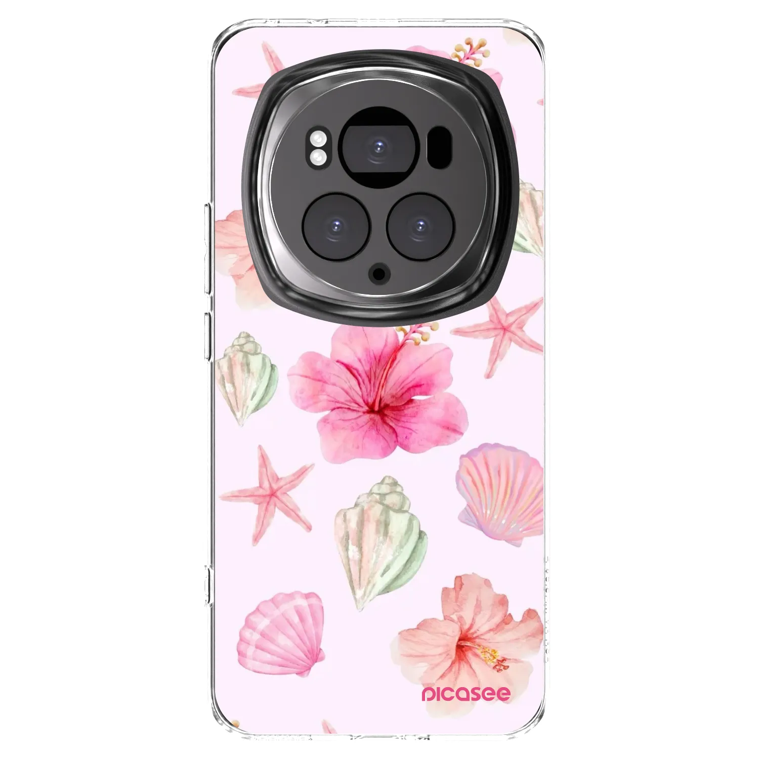 Picasee átlátszó szilikon tok az alábbi mobiltelefonokra Honor Magic6 Pro - Blush Lagoon