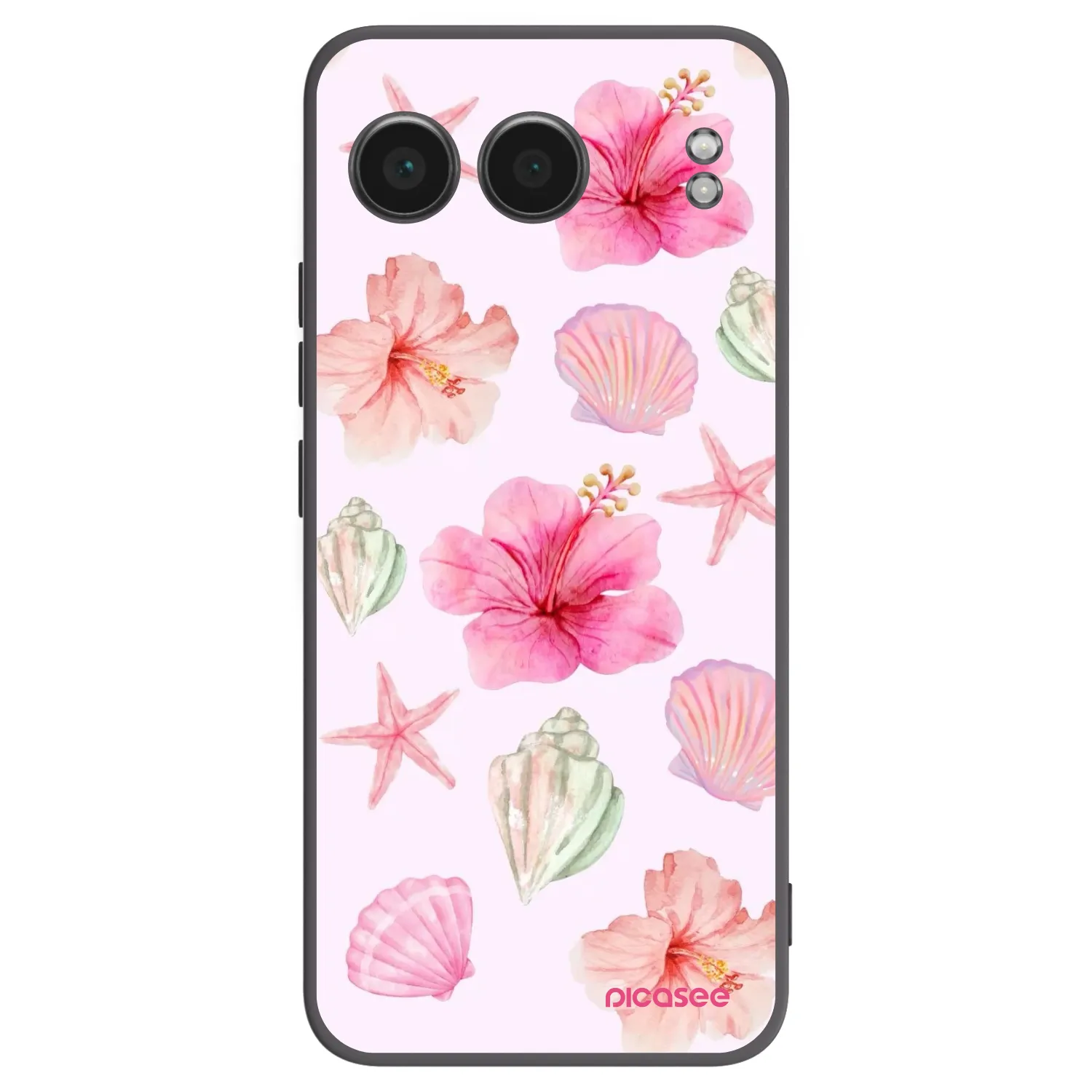 Picasee fekete szilikon tok az alábbi mobiltelefonokra OnePlus Nord 4 - Blush Lagoon