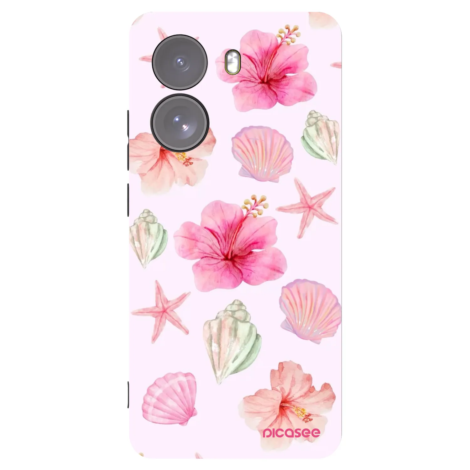 Picasee fekete szilikon tok az alábbi mobiltelefonokra Xiaomi Poco X7 - Blush Lagoon