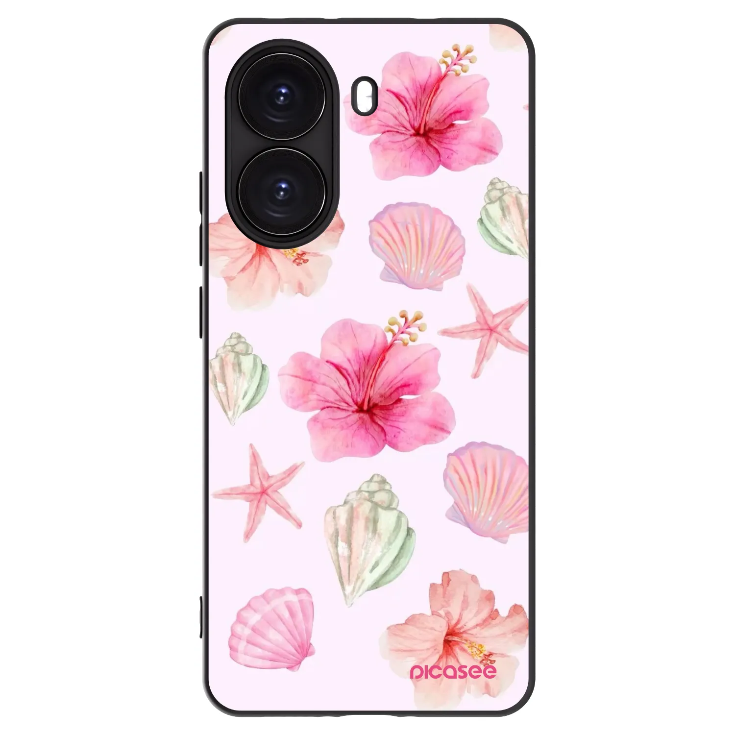 Picasee fekete szilikon tok az alábbi mobiltelefonokra Xiaomi Poco X7 Pro 5G - Blush Lagoon