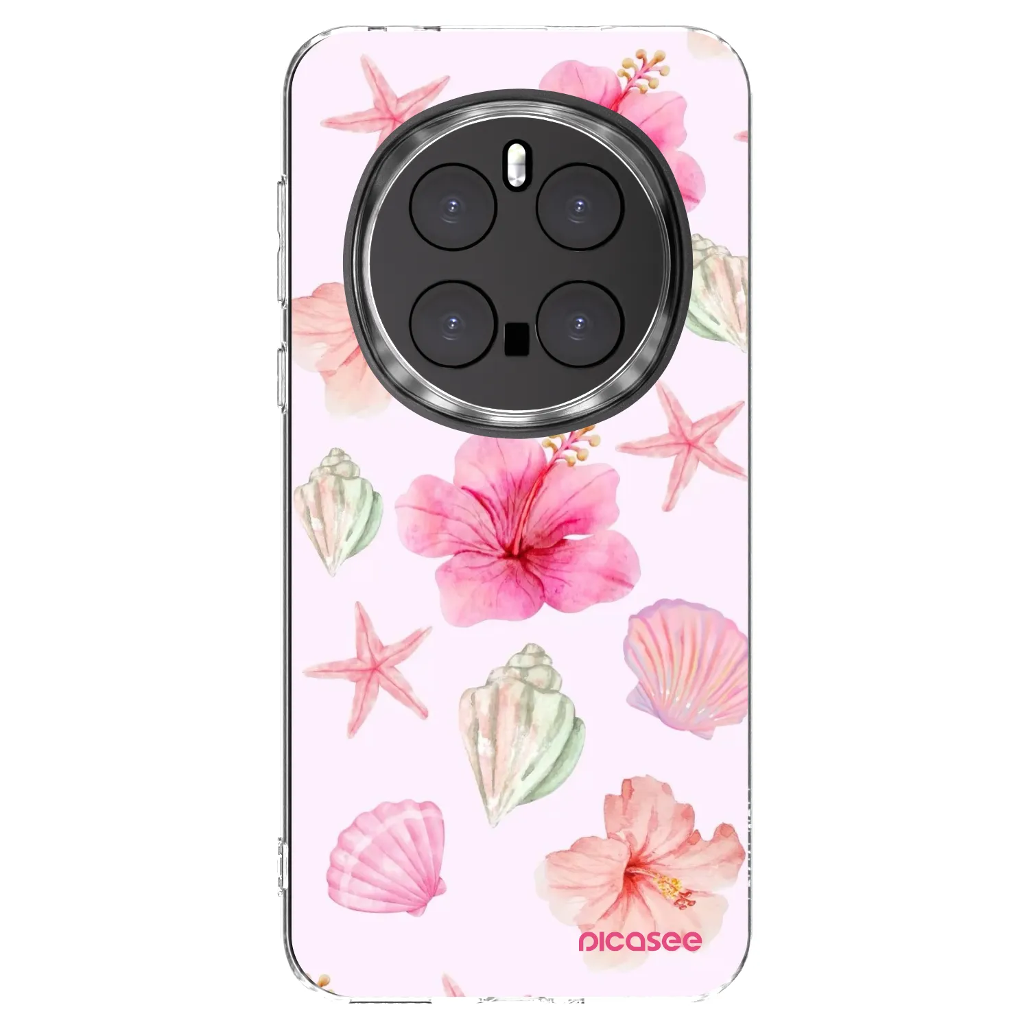 Picasee átlátszó szilikon tok az alábbi mobiltelefonokra Honor Magic7 Pro 5G - Blush Lagoon