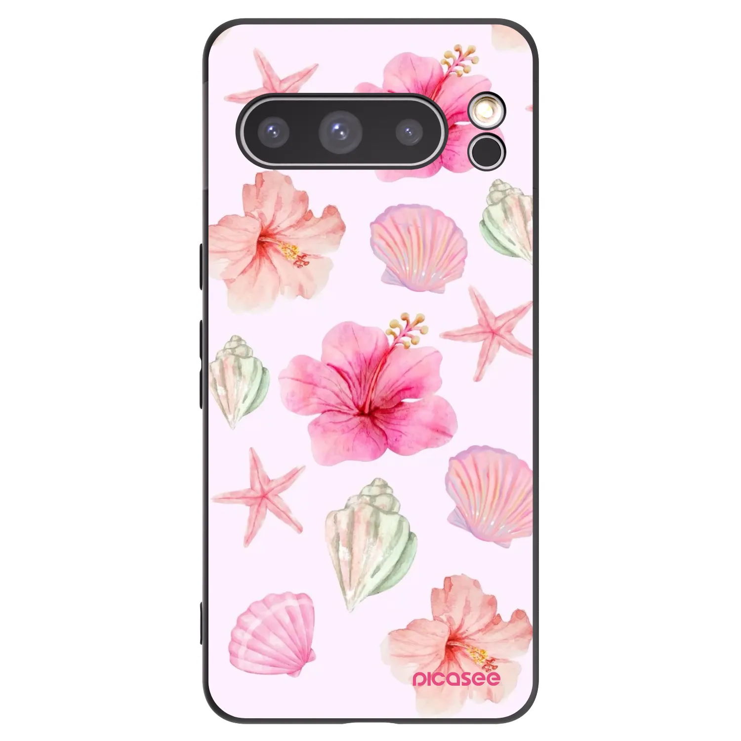 Picasee fekete szilikon tok az alábbi mobiltelefonokra Google Pixel 8 Pro - Blush Lagoon